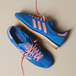 Adidas Original SL 72 Casual Shoes Lucid Blue/Pink Spark/Bright Royal NWT